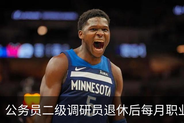 公务员二级调研员退休后每月职业年金大概能领多少钱？